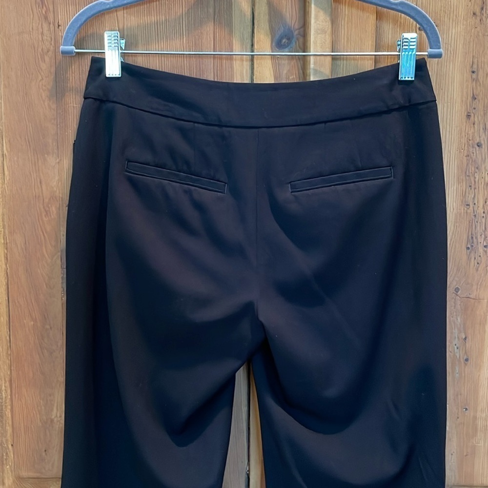 W.H.B.M Black “Legacy” Modern Boot Dress Pants Sz. 4 Short/ 30” Inseam - Picture 5 of 13